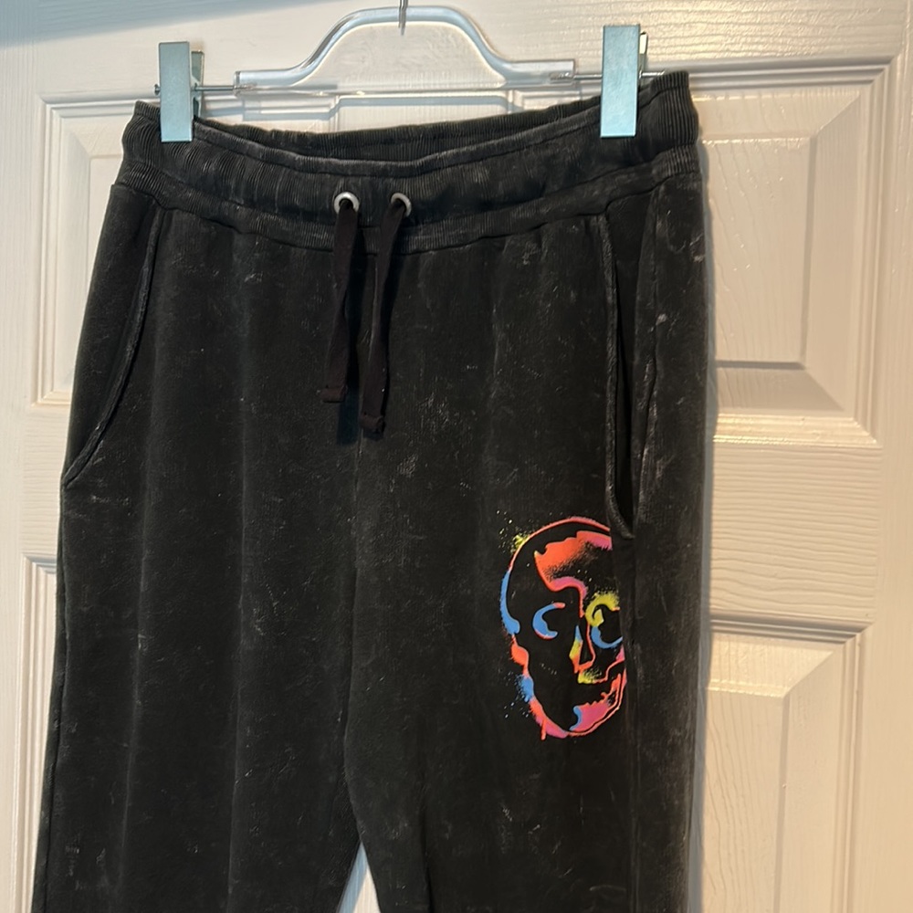 New Without Tags Chrldr Skull Joggers Size Large - image 2